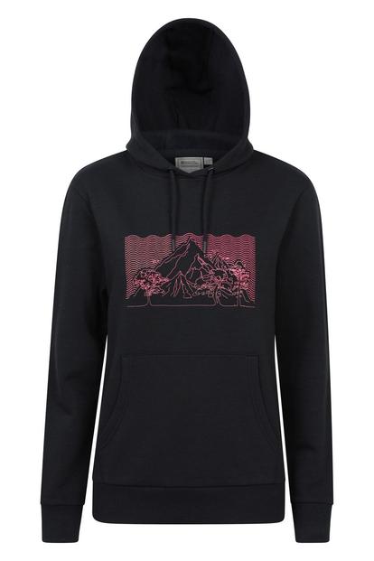 Black Ombre Hoodie