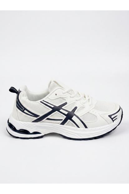 Black Constance Mixed Media Panelled Trainers