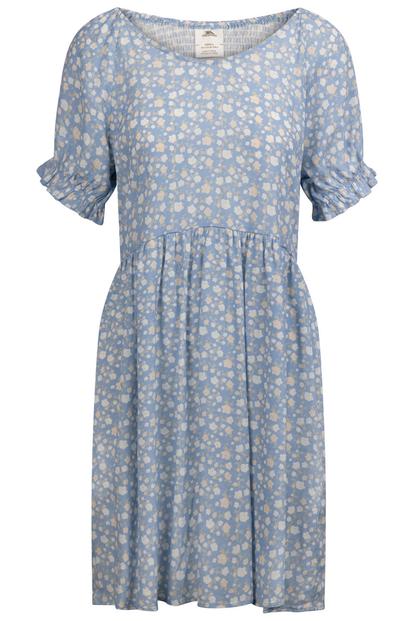 Blue Margaret Short Sleeved Casual Dress