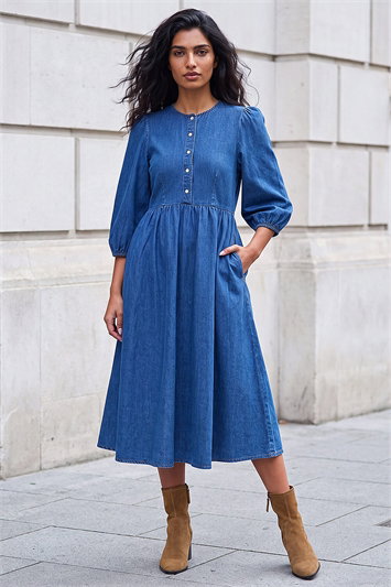 blue dress size 20 Dresses in Women's Pleated Wide Leg Lapis Blue Crystal Blue Need help Size:US8