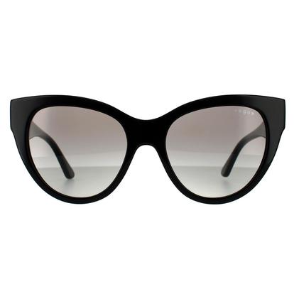 Brown Cat Eye Dark Havana Brown Gradient Sunglasses