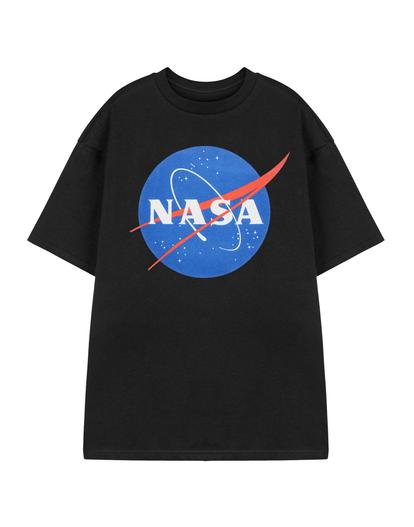 Black Nasa Classic Logo T-Shirt
