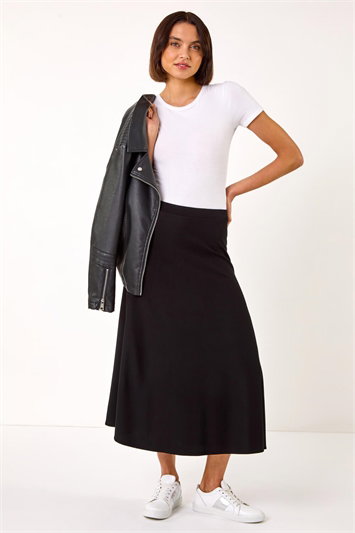 A-Line Pull On Stretch Skirt 17060508