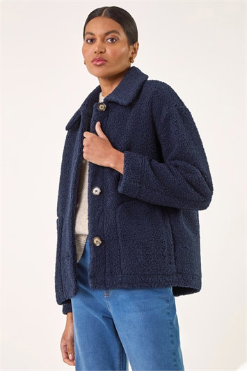 Blue Collared Borg Fleece Jacket