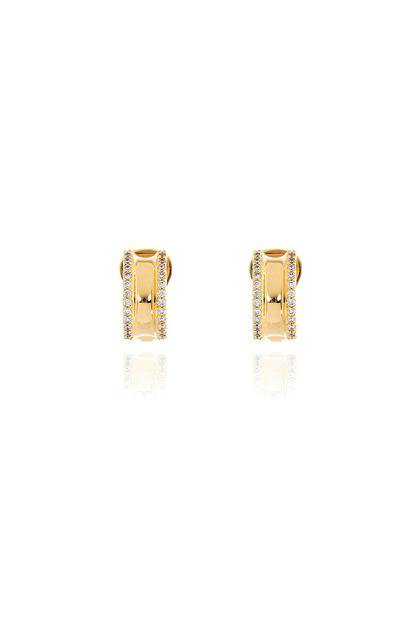Metallic Cachet London Scoop Gold Clip On Earrings