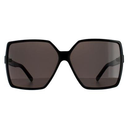 Black Square Black Grey Sunglasses