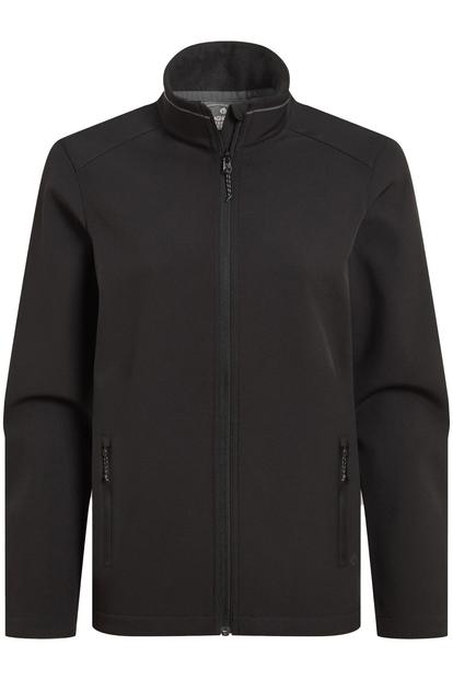 Black Expert Basecamp Ii Soft Shell Jacket