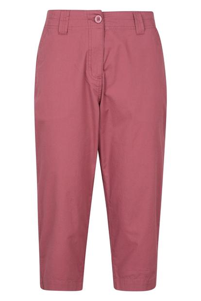 Purple Coastal Stretch Capri