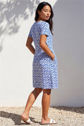 Ditsy Floral Pocket Stretch Dress 14488909
