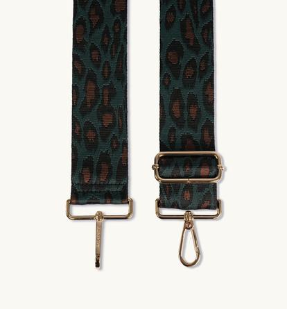 Blue Apatchy London Teal Cheetah Strap