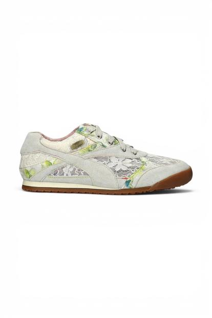 Cream Womens Trainers Sneaker Shoes-Tivanao-03