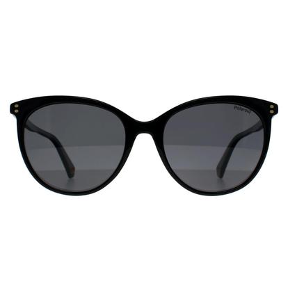 Black Cat Eye Black Grey Polarized Pld 6231/S