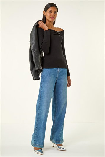 Bardot Hardware Knit Jumper 16240808
