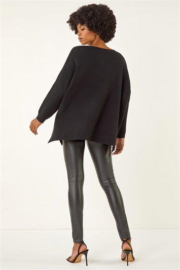 Sparkly Pocket Knit Jumper 16231108