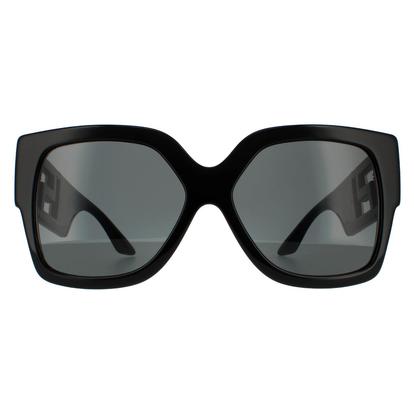 Black Square Black Dark Grey Sunglasses