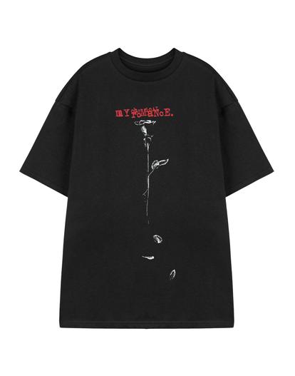 Black My Chemical Romance Rose T-Shirt
