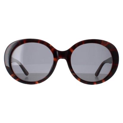 Brown Oval Dark Tortoise Dark Grey Km5051