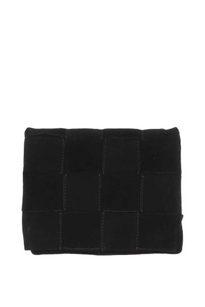 Black 'Capolavoro Di Pelle' Leather Crosbody Bag