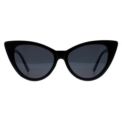 Black Cat Eye Matte Black Grey Polarized Mp71