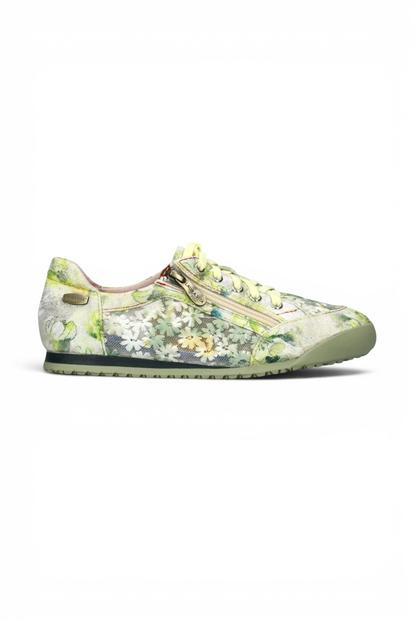 Yellow Womens Trainers Sneaker Shoes-Tivanao-05