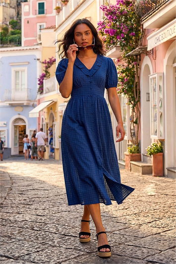 sage green polka dot draped underwire detail midi dress Green Polka Dot Kennedy Midi Dress main image 1