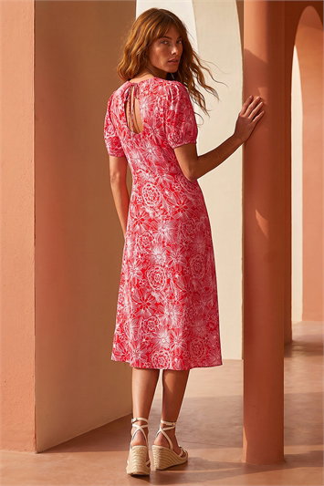 Floral Midi Tea Dress 14684178