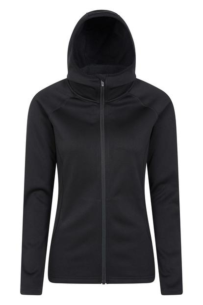 Black Dynamic Chakra Isocool Full Zip Hoodie