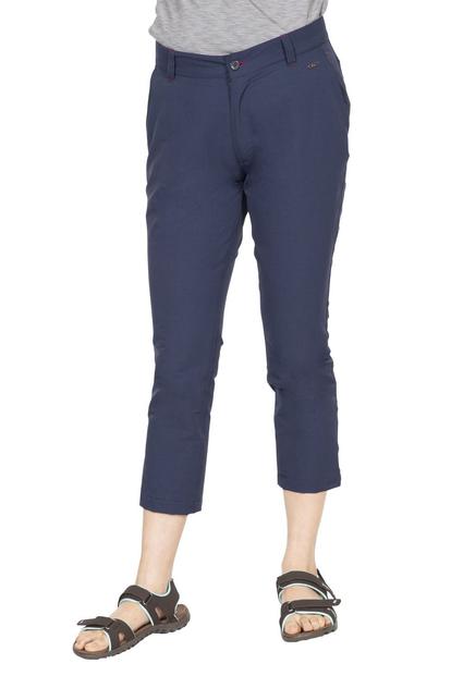 Blue Zulu Cropped Trousers