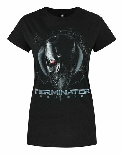 Black Terminator Genisys Endoskeleton T-Shirt