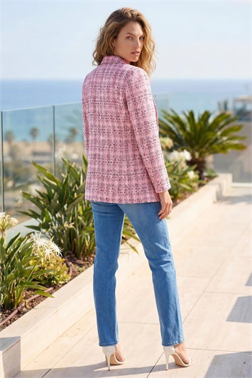 Double Breasted Boucle Jacket 15053572