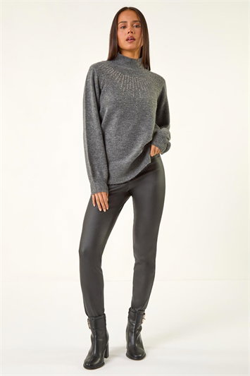 Petite Sparkly Knit Jumper 16307836