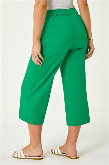 Petite Cotton Culotte Trousers 18072934