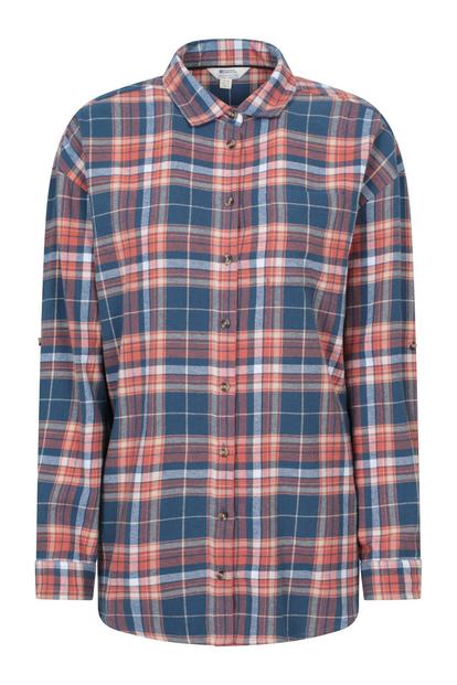 Blue Elm Flannel Relaxed Fit Long Sleeved Shirt
