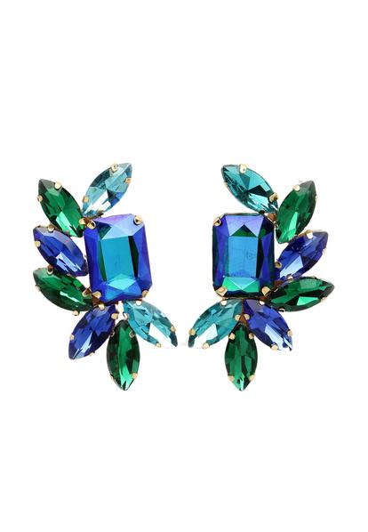 Purple Diva Collection Blossoming Purple Studs