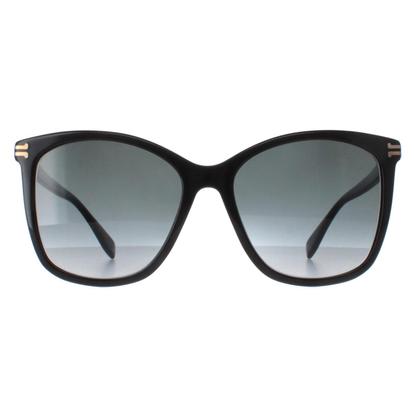 Black Butterfly Shiny Black Dark Grey Gradient Mj 1106/S