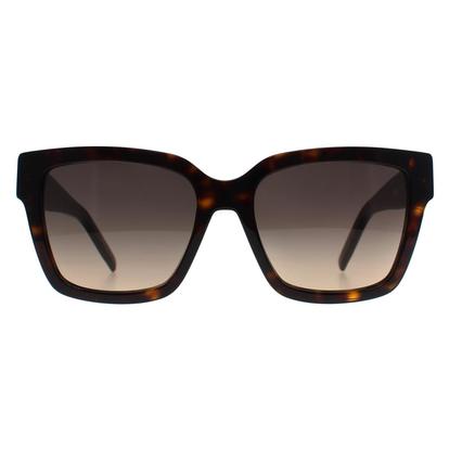 Brown Square Havana Grey Brown Gradient Boss 1744/S