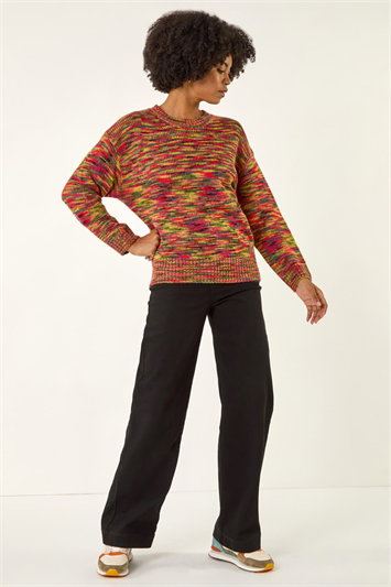 Space Dye Knitted Jumper 16316834