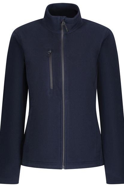 Black Honestly Made Recycled Fleece Jacket