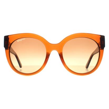 Brown Cat Eye Crystal Caramel Brown Gradient Sf1031s