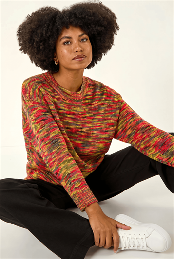Space Dye Knitted Jumper 16316834