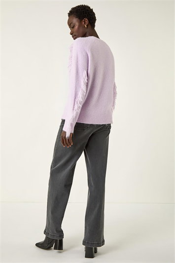 Tassel Crew Neck Knit 16245348