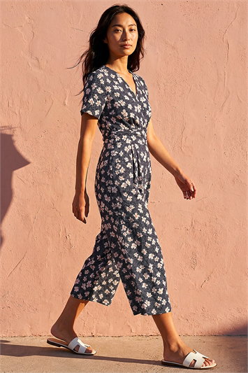 Petite Crop Jumpsuit 14953308