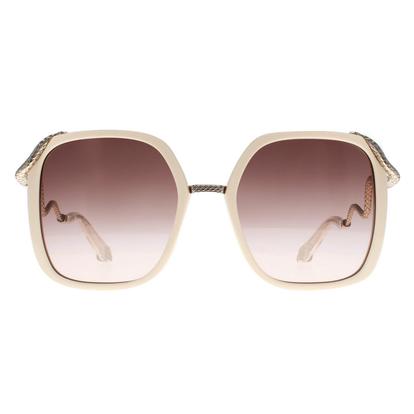Cream Square Cream Brown Gradient Src003m Sunglasses