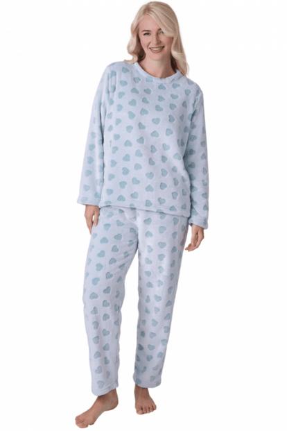 Pink Supersoft Printed Full Length Pyjama Set