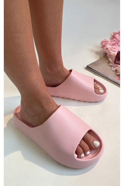 Pink Lou Slip On Sandals