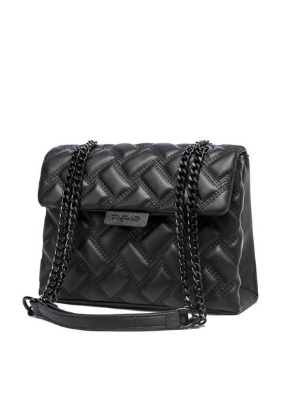 Black Quilted Chain Bag