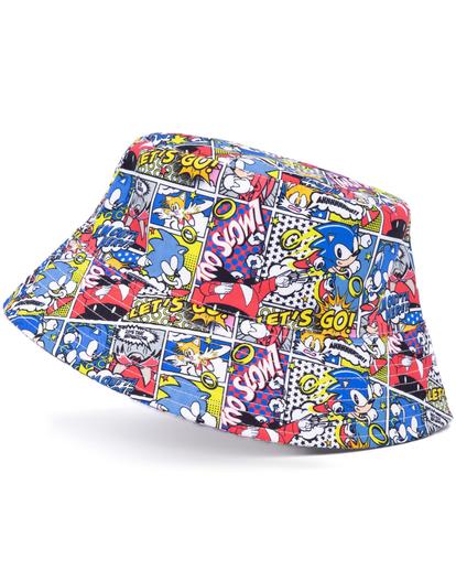Multi Adults Sonic Bucket Hat - One Size