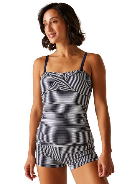 Multi Aceana Iii Seeksucker Tankini Top