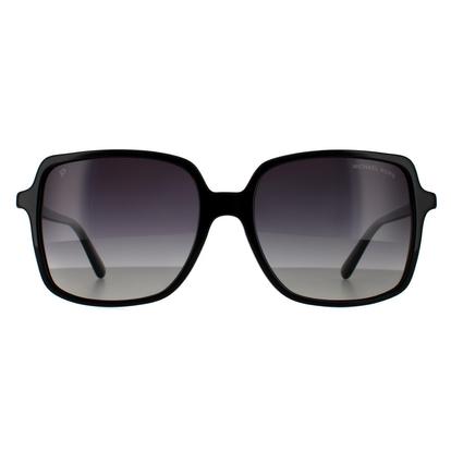 Black Square Grey Grey Gradient Polarized Sunglasses