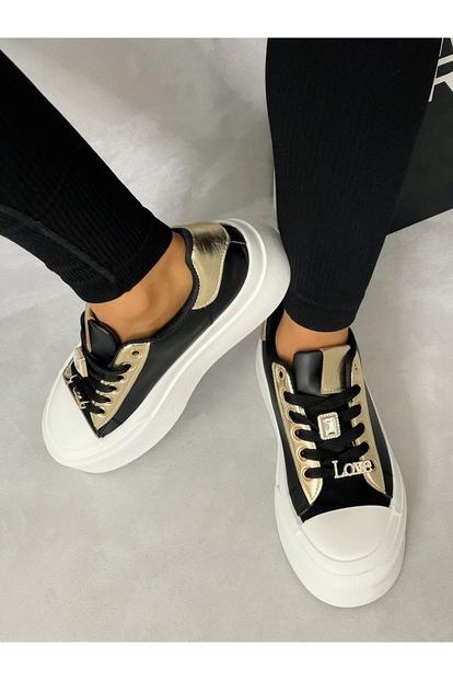 Angelah Lace Up Love Platform Trainers M000015966